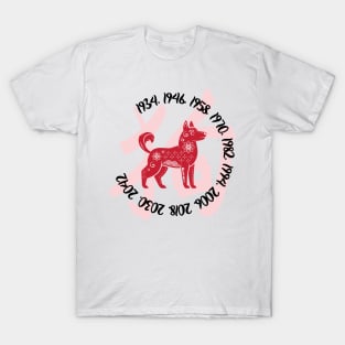 Chinese year of the dog T-Shirt